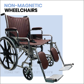 MRI Wheelchair Padlock and Plastic Chain, Non-Magnetic